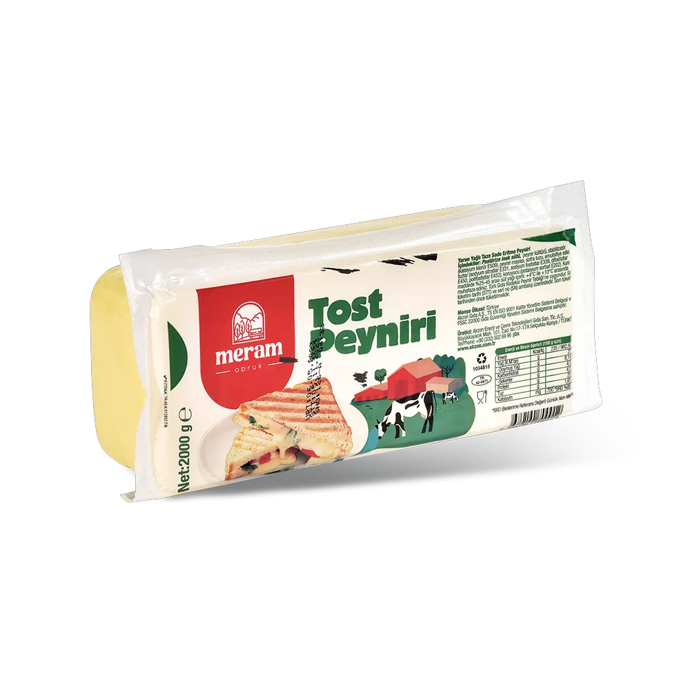 Yarım Yağlı Tost Peyniri